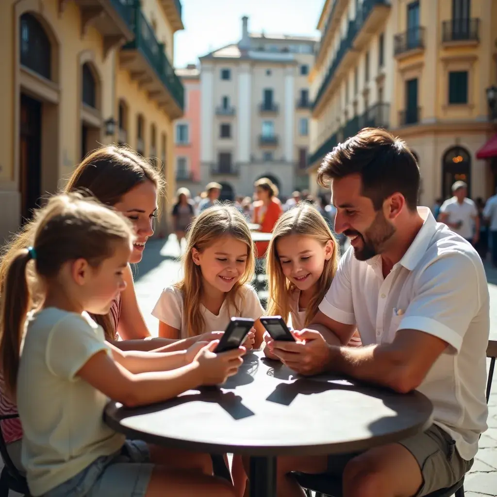 Modern office environment